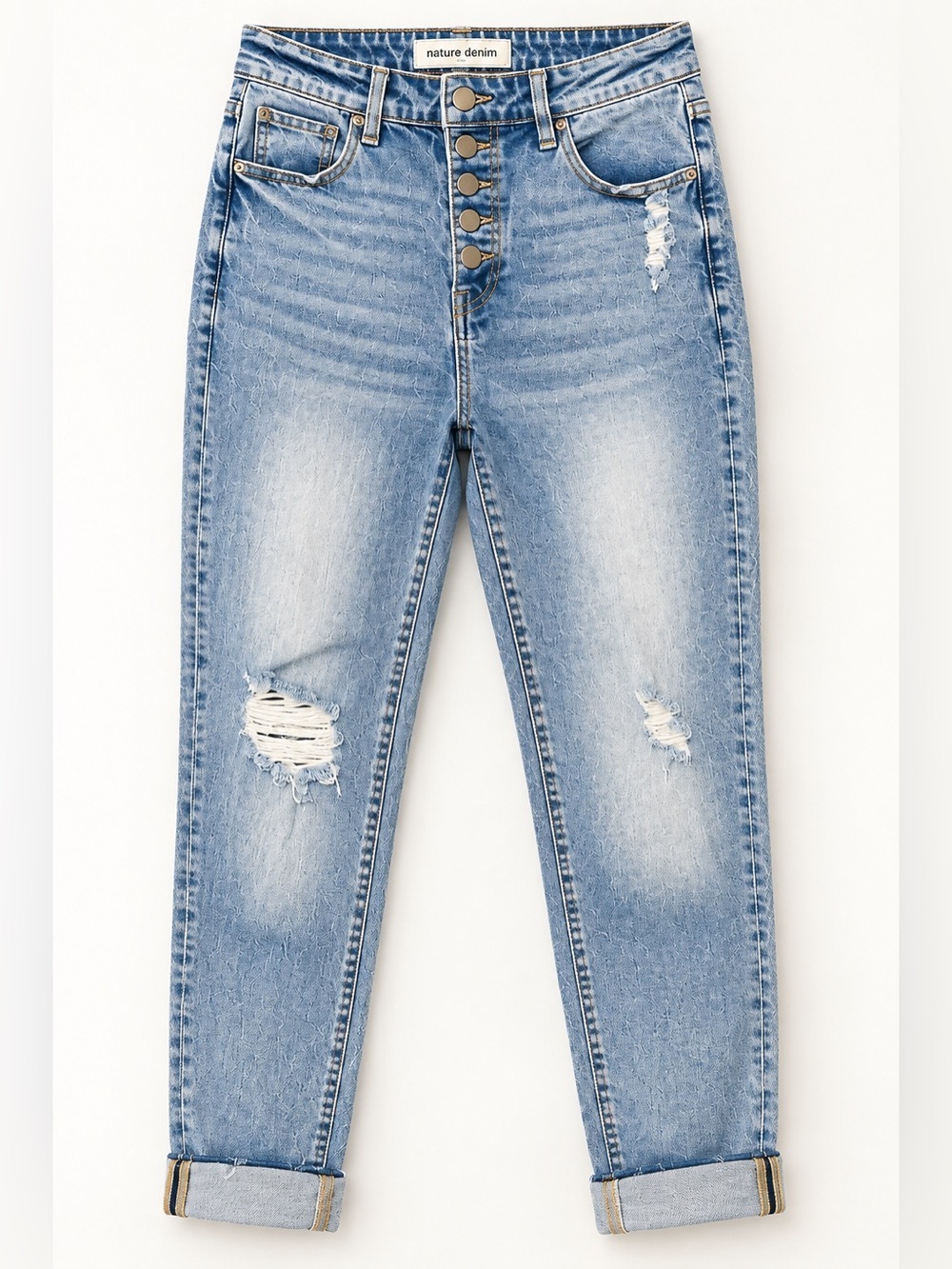 Nature Denim Blue Jeans Size 7